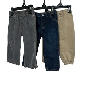 Kids 3-Piece Bundle Carter's, Circo Khakis & Garanimals 18M
